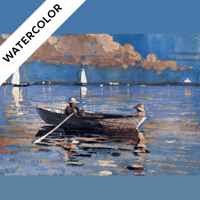 Saturday Watercolor Class: Gloucester Harbor by Winslow Homer<h6>April 12</h6>