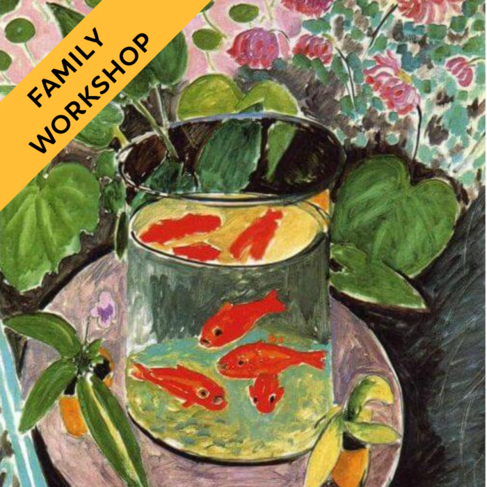 Family Workshop: Goldfish by Henri Matisse<h6>April 19th</h6>